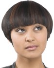 very short fashion bob cut