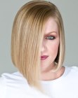 how to cut an A-line bob