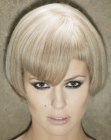 beveled bob haircut