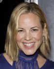 Maria Bello - Blunt bob cut with waves