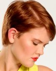 short pixie cut for red hair