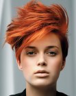 pixie for flaming red hair