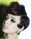 pixie style with high volume