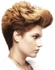 pixie with volume and a flip