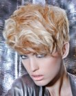 pixie for golden blonde hair