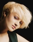 pixie with longer layered top hair