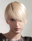 modern pixie hairstyle