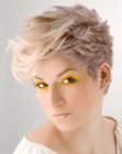 pixie cut with a super short back