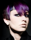 pixie for purple hair