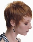 stylish pixie haircut