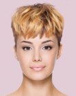 pixie with clipper cut sides