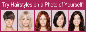 Try on different hairstyles and hair colors