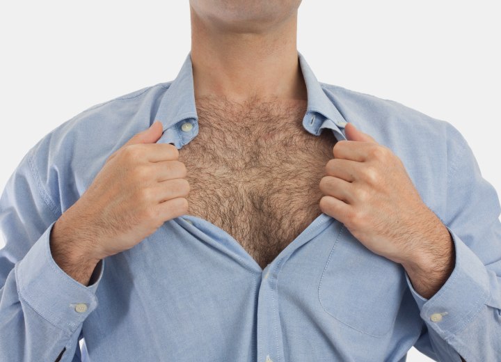 Male chest hair