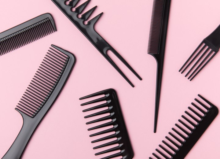 Different types of hair combs