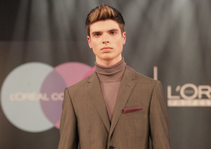 50 fashion for men - Suit and turtleneck