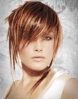 strong colour hairstyle photo