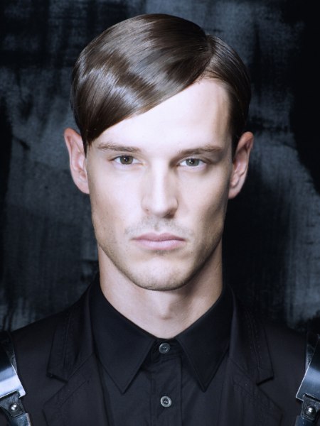 Impeccable men's hairstyle