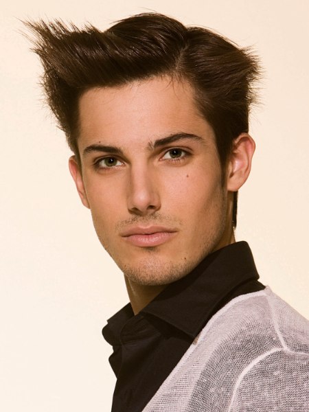 Party hairstyle for men