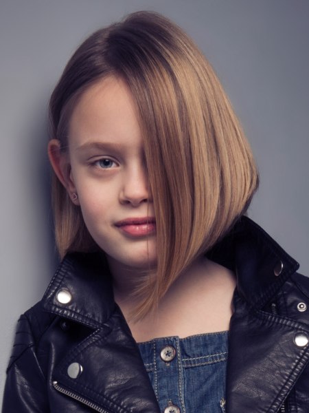 Bob haircut for little girls