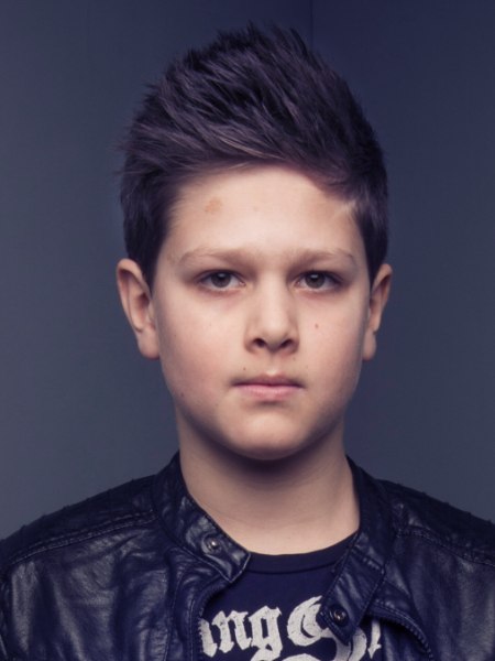 Low-maintenance haircut for boys