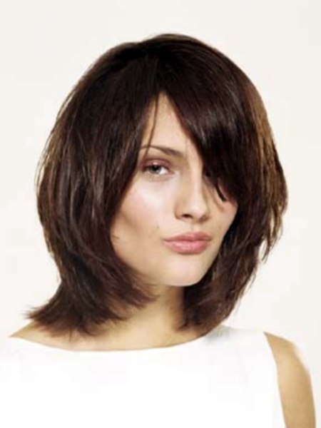 Hair that compliments sharper features and that softens angles on the face