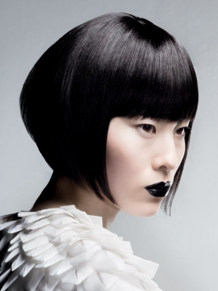 Asian bob haircut