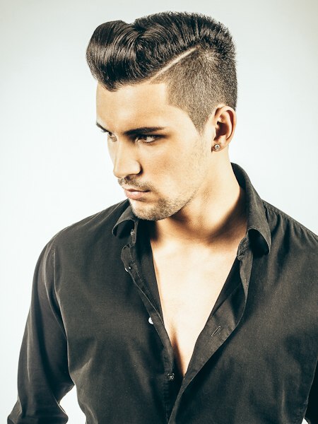 Clipper-cut hair for men