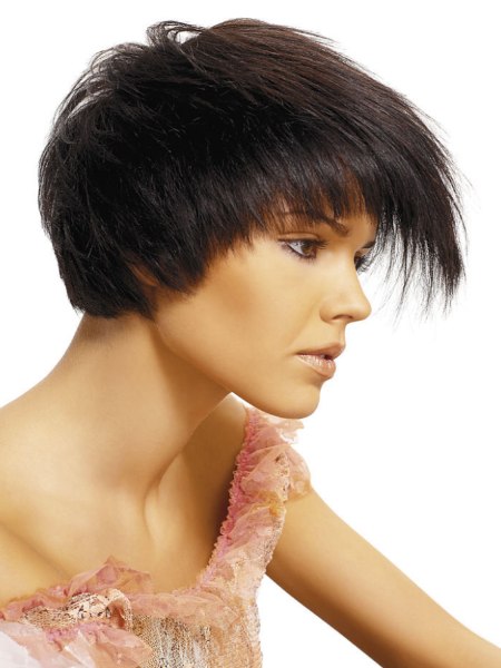 Malwina Ratajczak - Short and romantic fringe-heavy haircut