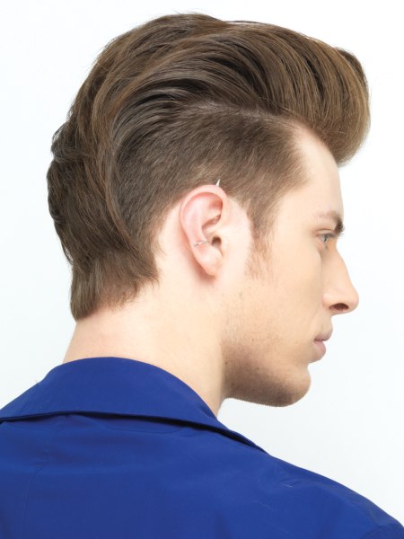 Undercut hair for men