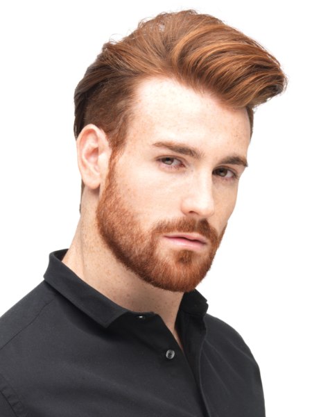 Fashion hair and beard for men