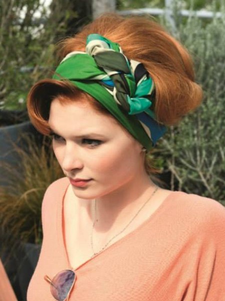 Retro headscarf