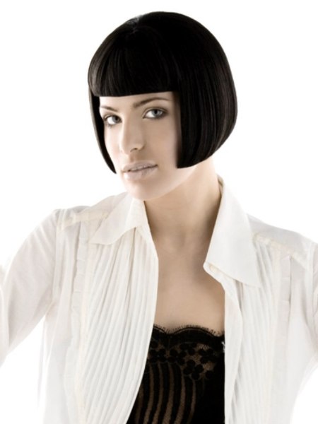 short contoured bob