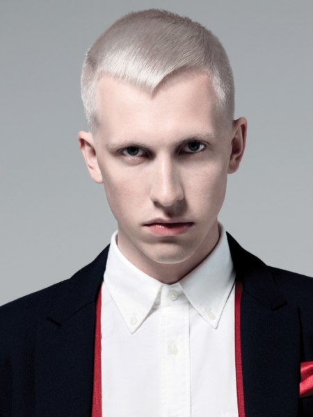 Short men’s hairstyle