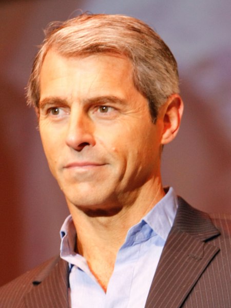 Salt-and-pepper hair for men