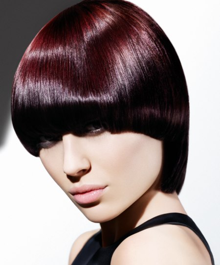 Hair with vibrant colors