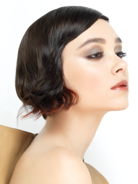 Vintage-inspired modern bob