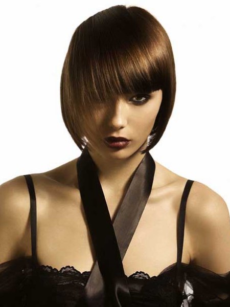 Super-trendy make-over for a classic bob