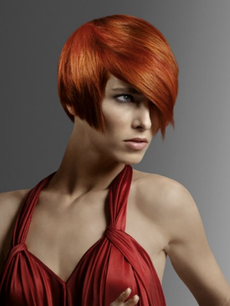 Intense red color for hair