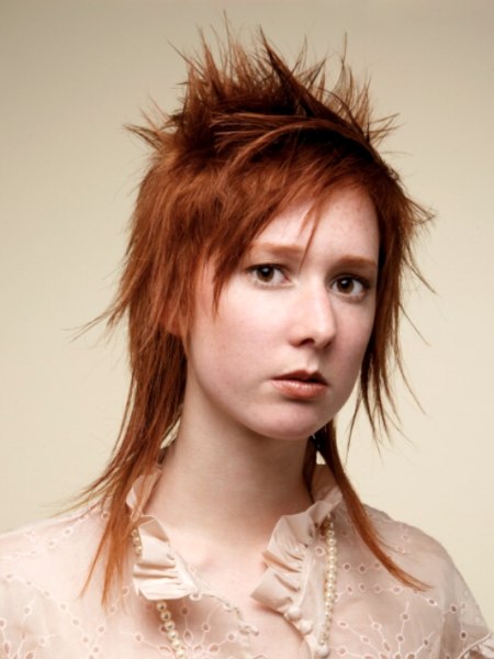 rough shag hairstyle | Medium hair styles, Haircuts for medium hair,  Hairstyle