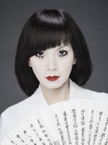 Geisha hairstyle