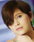 Easy to take care of short hairstyle for women
