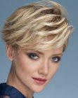 Very manageable pixie cut for summer