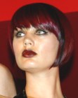 Vidal Sassoon bob haircut with bangs