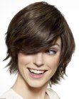 Short wash and go and easy to wear haircut for women