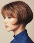 Short 1980s hairstyle