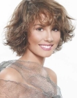 Modern short hair with intense layering for volume