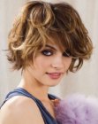Low maintenance and easy to style short hair