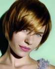 Wearable and versatile short haircut for women