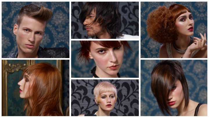 Hair fashion inspired by art déco