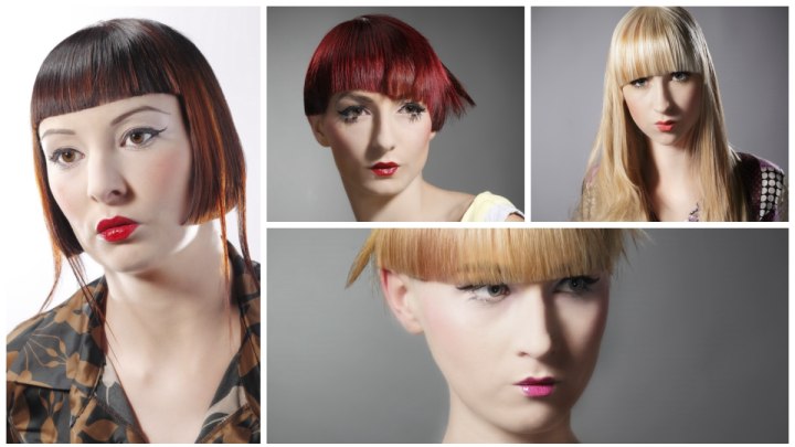 Hairstyles, inspired by Asia